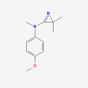 molecular formula C12H16N2O B6613393 N-(4-methoxyphenyl)-N,2,2-trimethyl-2H-azirin-3-amine CAS No. 803738-84-3