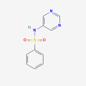 N-(Pyrimidin-5-yl)benzenesulfonamide