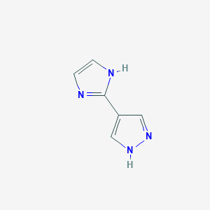 2-(1H-pyrazol-4-yl)-1H-imidazole
