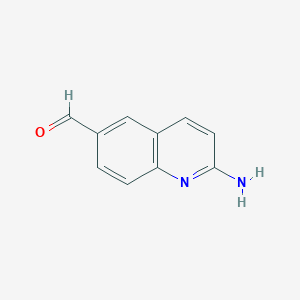 2-aminoquinoline-6-carbaldehyde