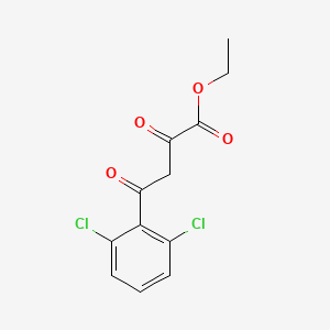 ethyl 4-(2,6-dichlorophenyl)-2,4-dioxobutanoate