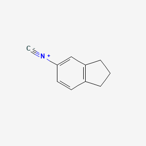 molecular formula C10H9N B6613545 5-isocyano-2,3-dihydro-1H-indene CAS No. 344933-12-6