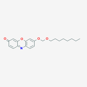 7-[(octyloxy)methoxy]-3H-phenoxazin-3-one