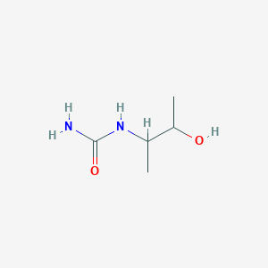 molecular formula C5H12N2O2 B6613581 Urea, N-(2-hydroxy-1-methylpropyl)- CAS No. 1314972-75-2