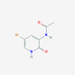 molecular formula C7H7BrN2O2 B6613589 N-(5-bromo-2-hydroxypyridin-3-yl)acetamide CAS No. 102170-55-8