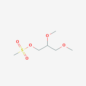 2,3-dimethoxypropyl methanesulfonate