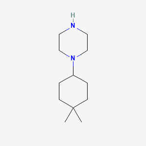 molecular formula C12H24N2 B6613609 1-(4,4-dimethylcyclohexyl)piperazine CAS No. 607744-42-3
