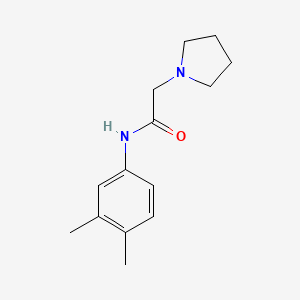 N-(3,4-Dimethylphenyl)-1-pyrrolidineacetamide