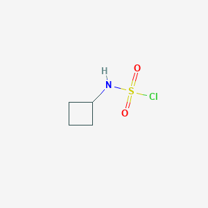 molecular formula C4H8ClNO2S B6613680 N-cyclobutylsulfamoyl chloride CAS No. 777952-91-7