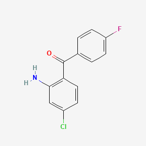 molecular formula C13H9ClFNO B6613699 5-氯-2-(4-氟苯甲酰)苯胺 CAS No. 1493244-95-3