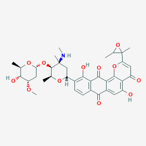 molecular formula C36H41NO12 B066137 Altromycin H CAS No. 160219-87-4