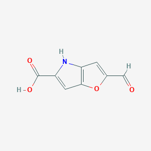 2-formyl-4H-furo[3,2-b]pyrrole-5-carboxylic acid