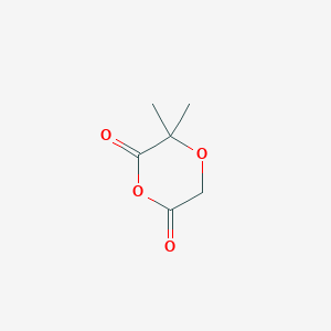 molecular formula C6H8O4 B6613757 3,3-dimethyl-1,4-dioxane-2,6-dione CAS No. 2171890-40-5