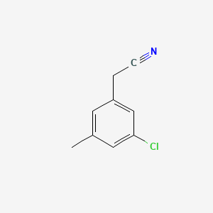 2-(3-chloro-5-methylphenyl)acetonitrile