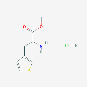 methyl 2-amino-3-(thiophen-3-yl)propanoate hydrochloride