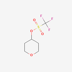 oxan-4-yl trifluoromethanesulfonate