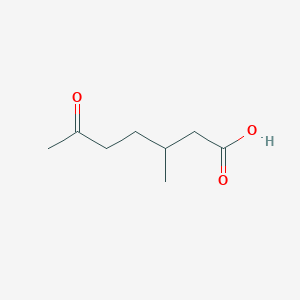 3-methyl-6-oxoheptanoic acid