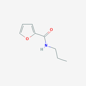 molecular formula C8H11NO2 B6613855 N-propylfuran-2-carboxamide CAS No. 60708-27-2