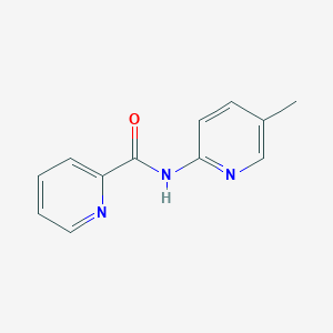 molecular formula C12H11N3O B6613881 N-(5-Methyl-2-pyridinyl)-2-pyridinecarboxamide CAS No. 349124-60-3