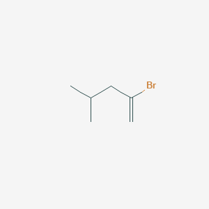 molecular formula C6H11Br B6613912 2-bromo-4-methylpent-1-ene CAS No. 31844-97-0