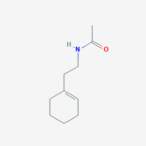 molecular formula C10H17NO B6613920 N-[2-(1-cyclohexenyl)ethyl]acetamide CAS No. 51072-38-9