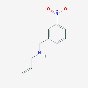 [(3-nitrophenyl)methyl](prop-2-en-1-yl)amine