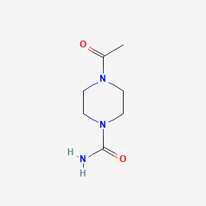 1-Piperazinecarboxamide, 4-acetyl-