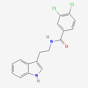 3,4-dichloro-N-[2-(1H-indol-3-yl)ethyl]benzamide