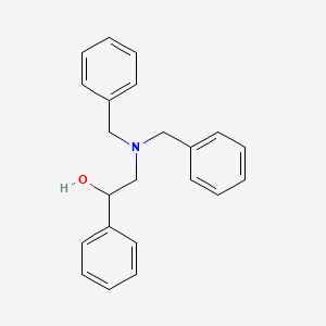 molecular formula C22H23NO B6614074 alpha-((Dibenzylamino)methyl)benzyl alcohol CAS No. 29194-05-6