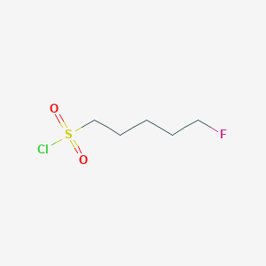 molecular formula C5H10ClFO2S B6614088 5-fluoropentane-1-sulfonyl chloride CAS No. 407-90-9