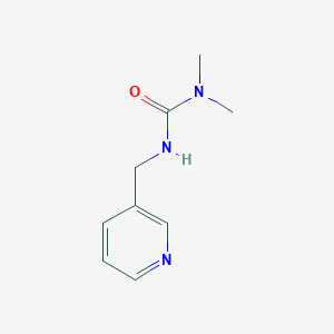 molecular formula C9H13N3O B6614096 1,1-Dimethyl-3-(pyridin-3-ylmethyl)urea CAS No. 41915-99-5