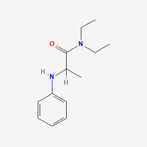 2-Anilino-N,N-diethyl-propionamide