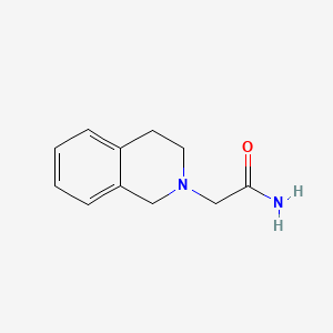 molecular formula C11H14N2O B6614145 3,4-Dihydro-2(1H)-isoquinolineacetamide CAS No. 200064-90-0