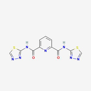 N,N'-Di(1,3,4-thiadiazole-2-yl)pyridine-2,6-dicarboxamide