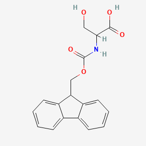 2-({[(9H-fluoren-9-yl)methoxy]carbonyl}amino)-3-hydroxypropanoic acid
