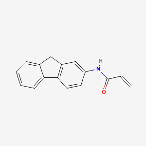 molecular formula C16H13NO B6614263 Acrylamide, N-(fluoren-2-YL)- CAS No. 60550-89-2