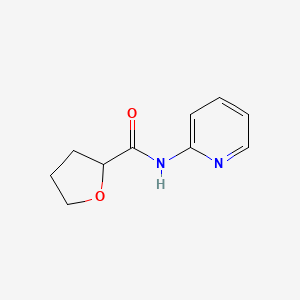 molecular formula C10H12N2O2 B6614348 N-(Pyridin-2-yl)tetrahydrofuran-2-carboxamide CAS No. 600159-64-6
