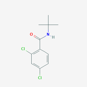 molecular formula C11H13Cl2NO B6614392 N-Tert-butyl-2,4-dichloro-benzamide CAS No. 61176-08-7