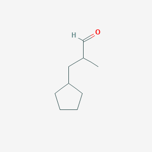 3-cyclopentyl-2-methylpropanal