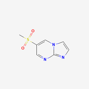 6-methanesulfonylimidazo[1,2-a]pyrimidine