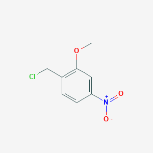 molecular formula C8H8ClNO3 B6614676 1-(chloromethyl)-2-methoxy-4-nitrobenzene CAS No. 101080-01-7