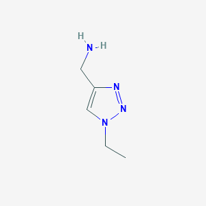 (1-ethyl-1H-1,2,3-triazol-4-yl)methanamine