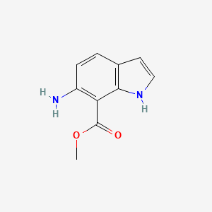 methyl 6-amino-1H-indole-7-carboxylate