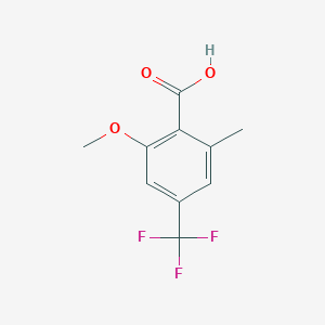 2-methoxy-6-methyl-4-(trifluoromethyl)benzoic acid