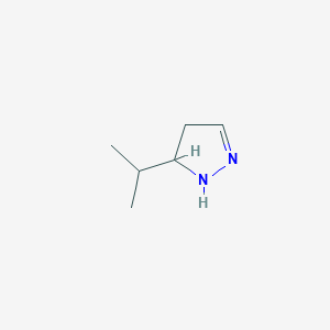 5-(propan-2-yl)-4,5-dihydro-1H-pyrazole