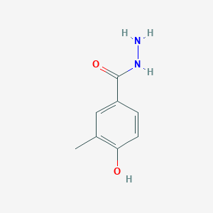 molecular formula C8H10N2O2 B6614886 4-hydroxy-3-methylbenzohydrazide CAS No. 39635-01-3