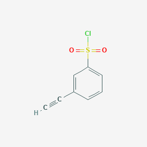 molecular formula C8H5ClO2S B6614998 3-ethynylbenzene-1-sulfonyl chloride CAS No. 1314900-33-8