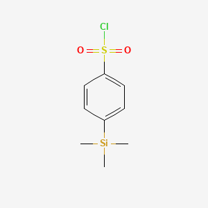 molecular formula C9H13ClO2SSi B6615013 4-(trimethylsilyl)benzene-1-sulfonyl chloride CAS No. 1899-80-5
