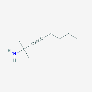2-methyloct-3-yn-2-amine