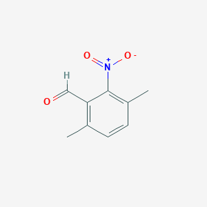 molecular formula C9H9NO3 B6615077 3,6-dimethyl-2-nitrobenzaldehyde CAS No. 355133-81-2